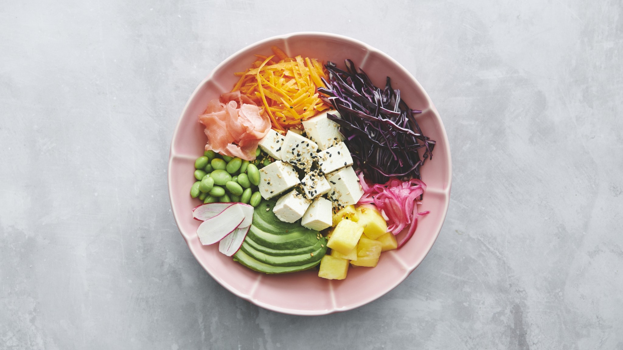 8. Poke Bowl med Tofu - Miss Poke
